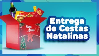 A AAACASE entrega cestas natalinas especiais aos assistidos