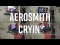 How to play Aerosmith Crying' (All guitars)
