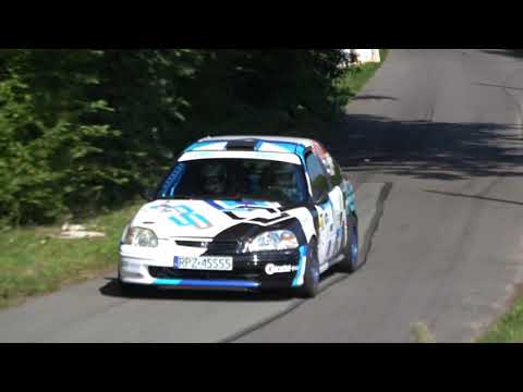 8 Rajd Mikołowsko Żorski 2020 | Rachfał / Leja | Honda Civic