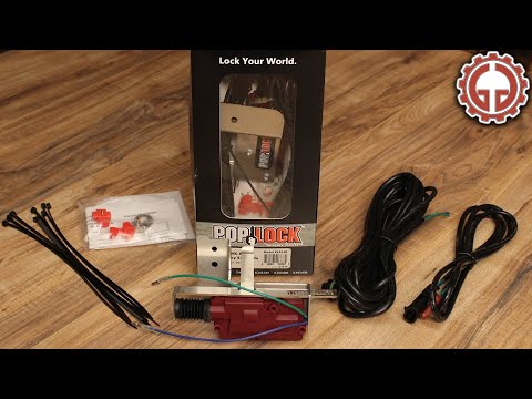 Pop & Lock PL8140 Power Tailgate Lock for 14-16 Chevy/GMC UNBOXING and INSTALLATION.