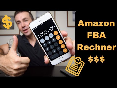 Amazon FBA Calculator Kosten Rechner, Amazon Preiskalkulation ohne Excel