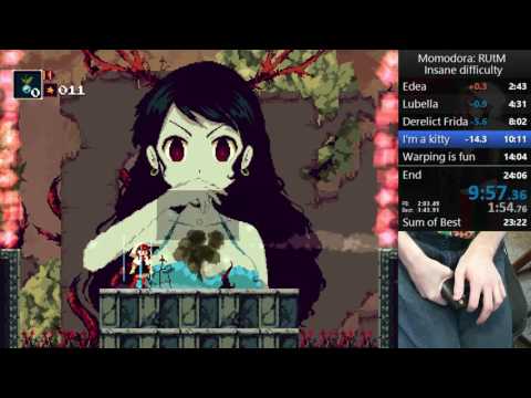 Momodora: RUtM Any% Insane difficulty speedrun in 24:04 RTA