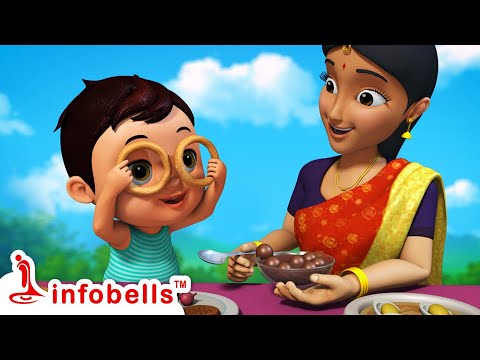 Na Priyamaina Bujji Papa - Mother and Baby Song | Telugu Rhymes for children | Infobells