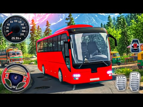 City Coach Bus Simulator | Euro Real Bus Driving 3D - Android GamePlay