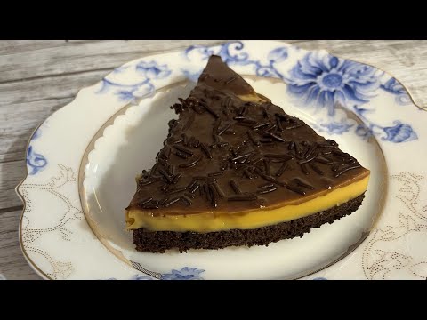 Chocolate dessert🍫 #دسر شکلاتی با طعم بی نظیر #موس شکلاتی #Easy chocolate dessert