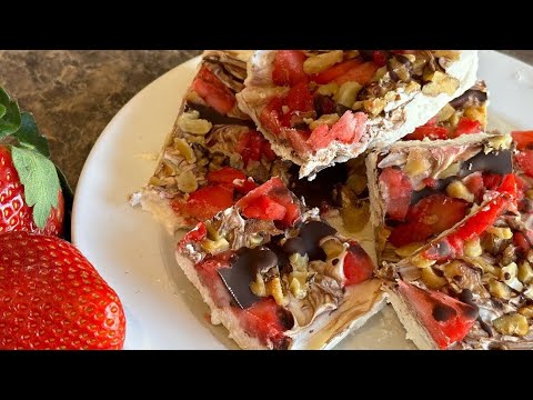 Decadent Strawberry Chocolate Cheesecake Bark – Keto, Low-Carb & Perfect for Valentine’s Day!