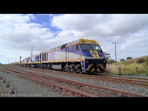 9721V SCT/SBR Container Train With EL Class Locomotives & Extra Steel Loading (22/4/2022) - PoathTV