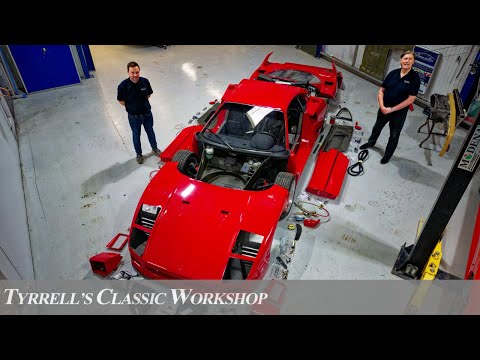 Thumbnail for Ferrari F40 Restoration Part 3 - Myth-Busting Carbon Fibre | Tyrrell's Classic Workshop by Nota, Iveco, Ferrari, Ferrari F40, Car, Koenigsegg