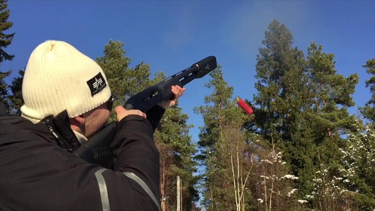 Глушник A-TEC A12 кал.12 / 76 + адаптер для Benelli M2