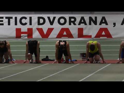 60m [M], KVALIFIKACIJE i FINALE, Alen Kolar - Otvoreno prvenstvo Zagreba u dvorani 2020