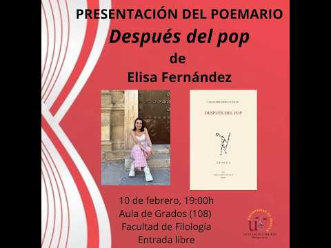 Elisa Fernández Guzmán es Premio Nacional Poesía Joven 'Miguel Hernández'