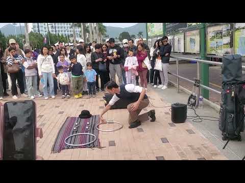 西貢街頭表演