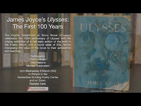 James Joyce's Ulysses: The First 100 Years