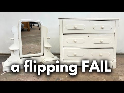 Antiquitäten neu lackieren | Die Restaurierung dieser antiken Kommode verlief nicht wie geplant!