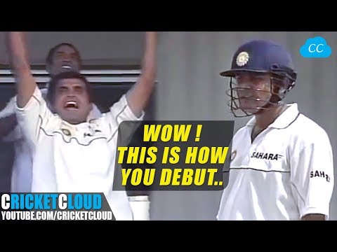 Sehwag Showing how to Play Debut Test Match | Fearless Cricketer !!