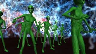 Blondie "Rapture" (With Lyrics) and Dancing Aliens Music Video
