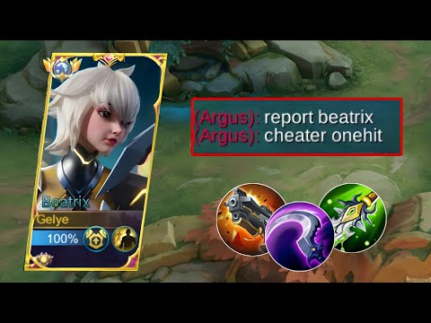 FINALLY 100% BEATRIX 1HIT BUILD IN SOLO RANK GAME (must try)