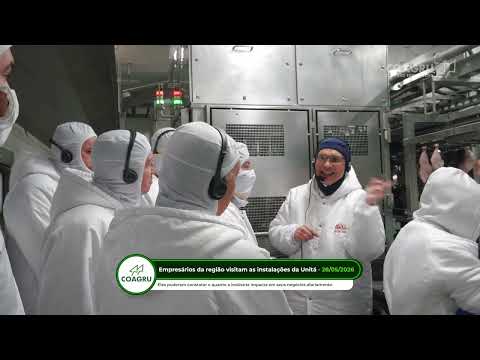 Coagru Informativo - Empresários da região conhecem estrutura e tecnologia da Unitá