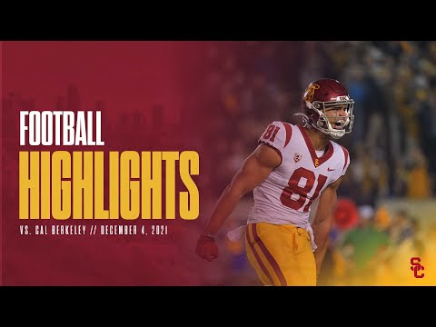 Football: Cal 24, USC 14  - Highlights 12/4/21