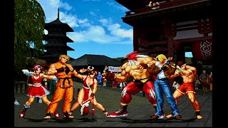 The King of Fighters 2003 (Athena,Mai,Ryo) [1CC] (Xbox)