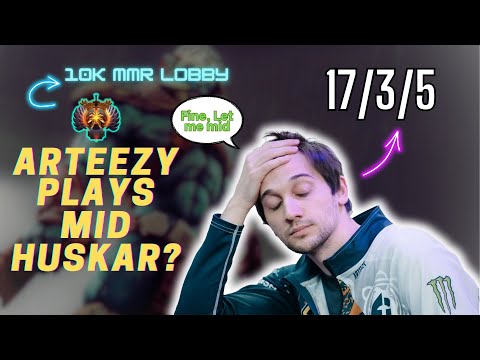Arteezy plays Huskar as 15 year old prodigy Satanic takes carry | DoTA 2 Highlights