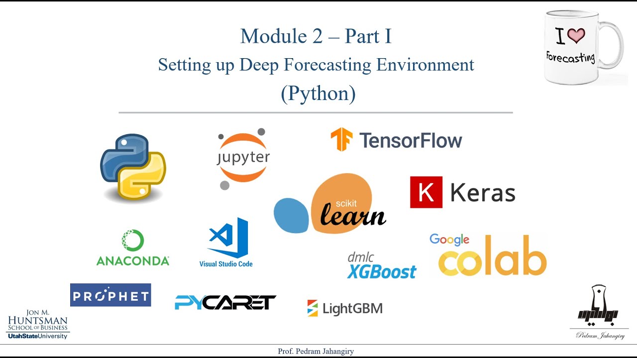 Module 2 -Part 1- Setting up Deep Forecasting environment, platforms and python packages
