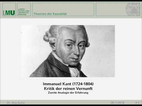 Aufnahme der Sitzung vom 28.11.2018: Kausalität der Natur und Freiheit bei Kant