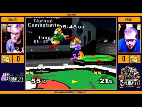 Ultra S@LT #220 - Zomsoth (Fox) vs A-Town (Fox) - Round Robin - Melee