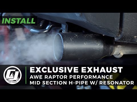 Exclusive Product: 1FG AWE exhaust for your Ford Raptor