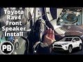2019 2023 Toyota RAV4 Front Door Speaker Install