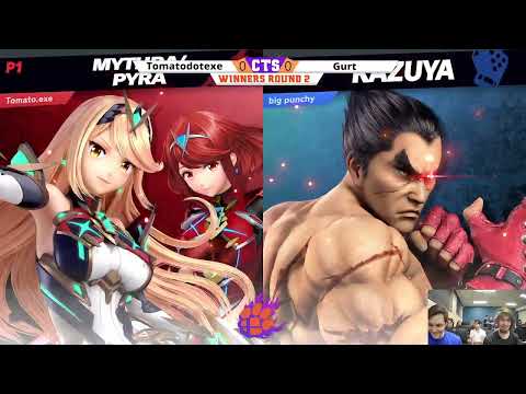 Clocktower Smash 118 - Winners - Tomato.exe (Pyra/Mythra) vs. Gurt (Kazuya) - SSBU