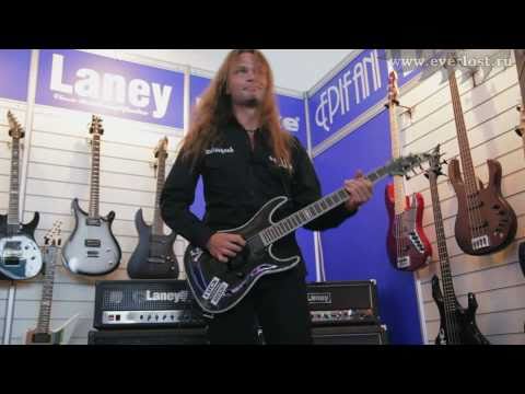 Andrey Smirnov at ESP Booth at Music Moscow 2010 show