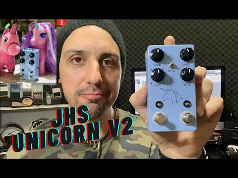 JHS Unicorn V2 - Univibe Vibrato Playthrough And Demo