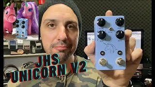 Video thumbnail for JHS Unicorn V2 - Univibe Vibrato Playthrough And Demo by Dave Webb Music