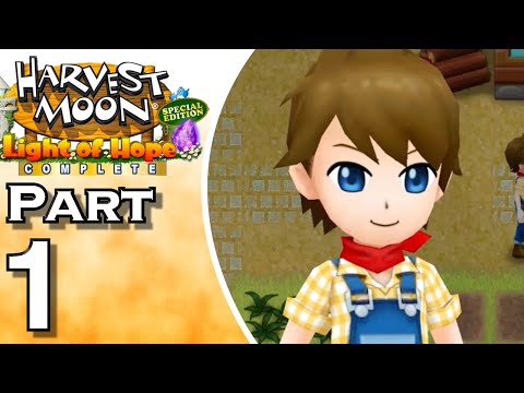 Harvest Moon: Light of Hope Special Edition - Gameplay - Walkthrough - Let's Play - Part 1 - YouTube