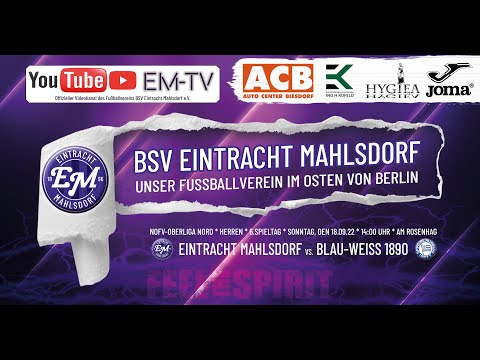Highlights 6.Punktspiel Oberliga - Eintracht Mahlsdorf vs BW 90 Berlin (18.09.22)