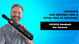 The Ultimate Car Cleanup Gadget? 🚗💨 YOYOTO Handheld Vacuum Tested!