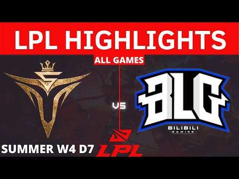 V5 vs. BLG | All Games HIGHLIGHTS - W4 Day 7 | LPL Summer Split 2021 VICTORY FIVE VS BILIBILI GAMING