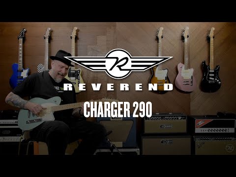 Reverend Charger 290 with Rosewood Fretboard 2022 - Present - Metallic Alpine image 10