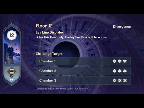 Spiral Abyss 2.5 - Floor 12 [Genshin Impact][2.5]