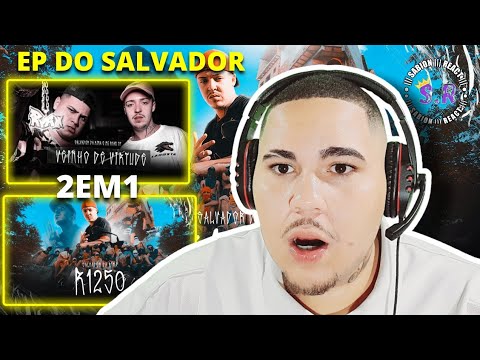 SABION REACT 🔥 Salvador da Rima - R1250 & 1- VÉINHO DE VIRTUDE - Salvador da Rima, Mc Ryan SP