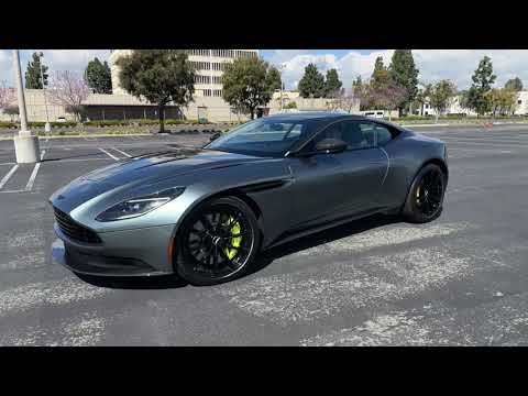2021 Green Aston Martin DB11 AMR