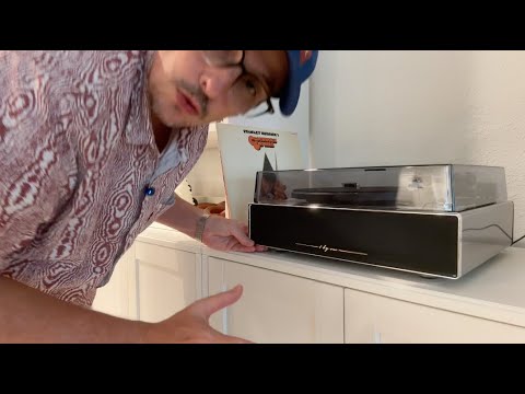1BYONE Record Player Review – Stainless Steel Turntable with AT-3600L Cartridge & Built-In Speakers