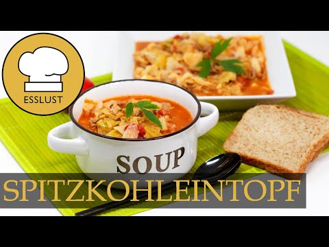 SPITZKOHLEINTOPF mit HACKFLEISCH und Tomaten