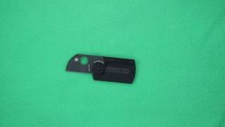 Spyderco C188CFBBKP Dogtag Knife - video demo