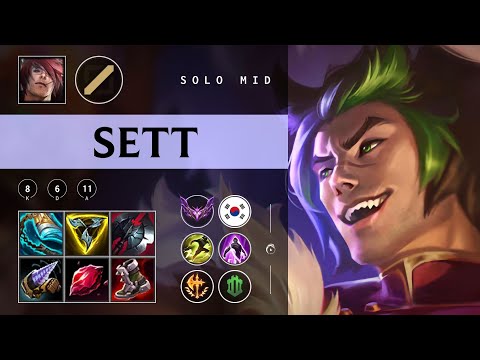 Sett Mid vs Yasuo - KR Master Patch 25.23