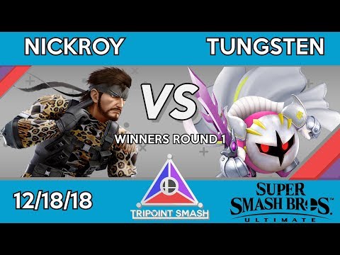 Tripoint Smash 39 - Winners Round 1 - NickRoy (Snake) Vs. Tungsten (Meta Knight)