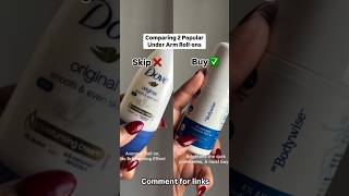 Best Underarm roll-on&quot;Dove vs Bodywise - Underarm care showdown !Which roll-on actually works?🤔