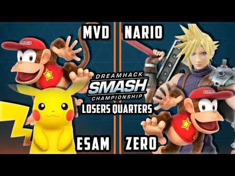 DHATL 17 Smash 4 - Nairo & Zero Vs. ESAM & MVD - Doubles LQ - Smash Wii U