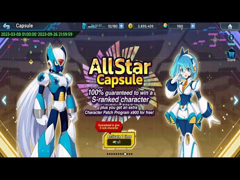 Megaman X Dive | Gacha All Star Capsule Mayo 2023